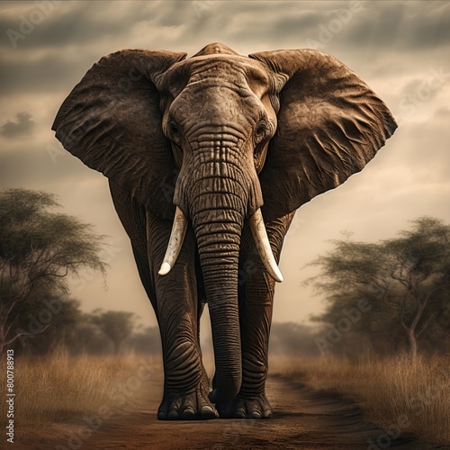 African Elephant Majesty: Magnificent Images of the Gentle Giants