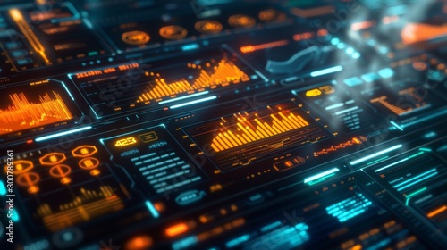 A close up of a computer screen with graphs and data representing the effects of the memory enhancement chip..