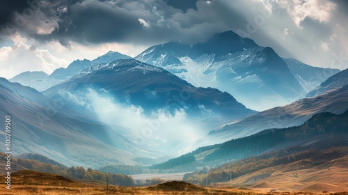 the best selling beutiful mountain landscape photo