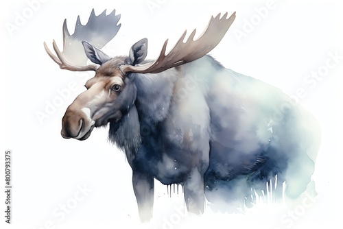 moose, large moose