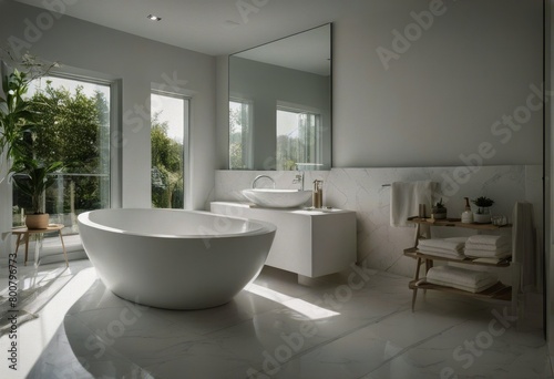 bathroom interior White