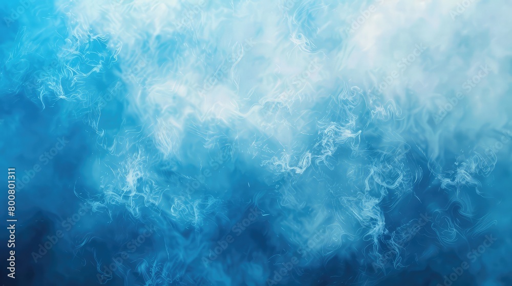 Abstract blur blue background,Gradient pastel background,Colorful winter blue ink and watercolor textures on white paper background. Paint leaks and ombre effects