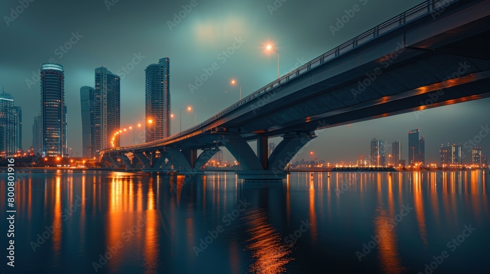 Bridge on the river city