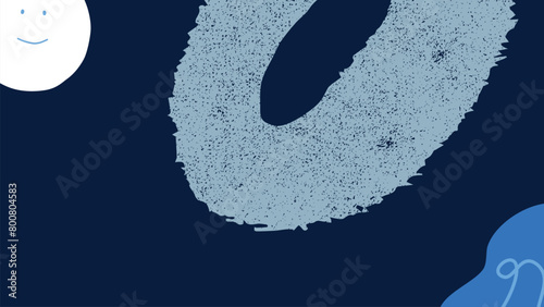 Creative Blue Abstract Background. A Vibrant and Dynamic Background Design