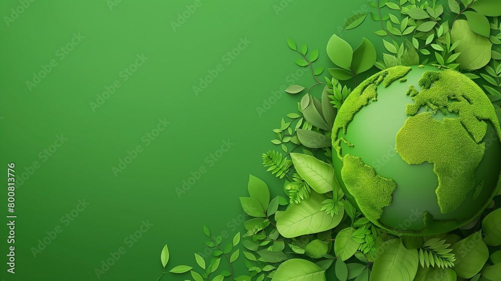 Earth Green Eco Background Earth Green Eco Background