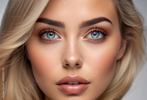 A Portrait Of Breathtakingly Gorgeous, Exotic, Beautiful Woman.
