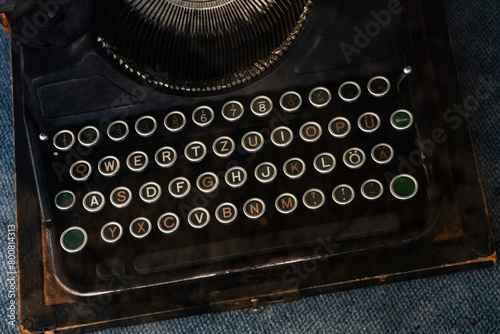 Altmodische Schreibmaschine