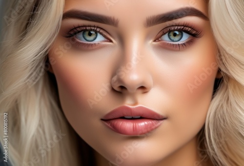 A Portrait Of Breathtakingly Gorgeous, Exotic, Beautiful Woman.
