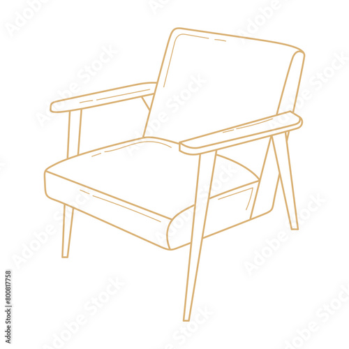 Furniture Line Art