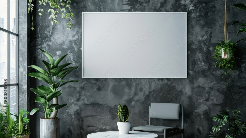 Blank mockup of a minimalist community bulletin board with a blank canvas background allowing for customizable messaging and branding. . Blank mockup of a minimalist community bulletin board with a blank canvas background allowing for customizable messaging and branding. .