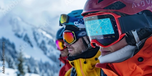 Wearable Navigation for Skiers