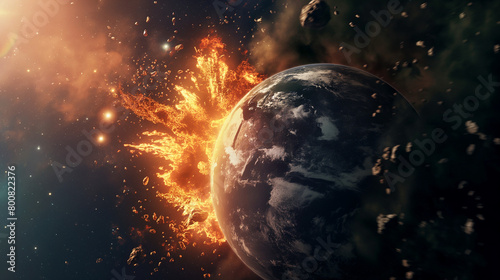 Inferno Earth: A Stark Visualization of Climate Change Apocalypse