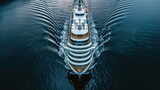photograph of a big cruise ship