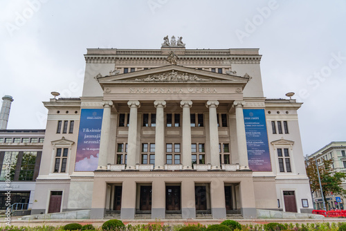 Latvian National Opera in Riga  Latvia