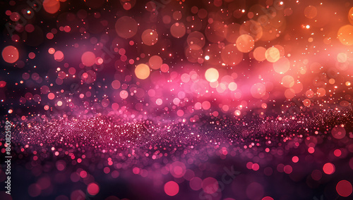 Pink bokeh background. Created with Ai