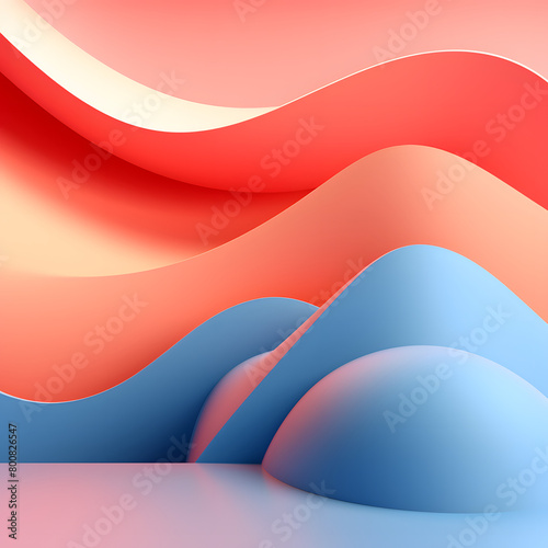 abstract background with waves