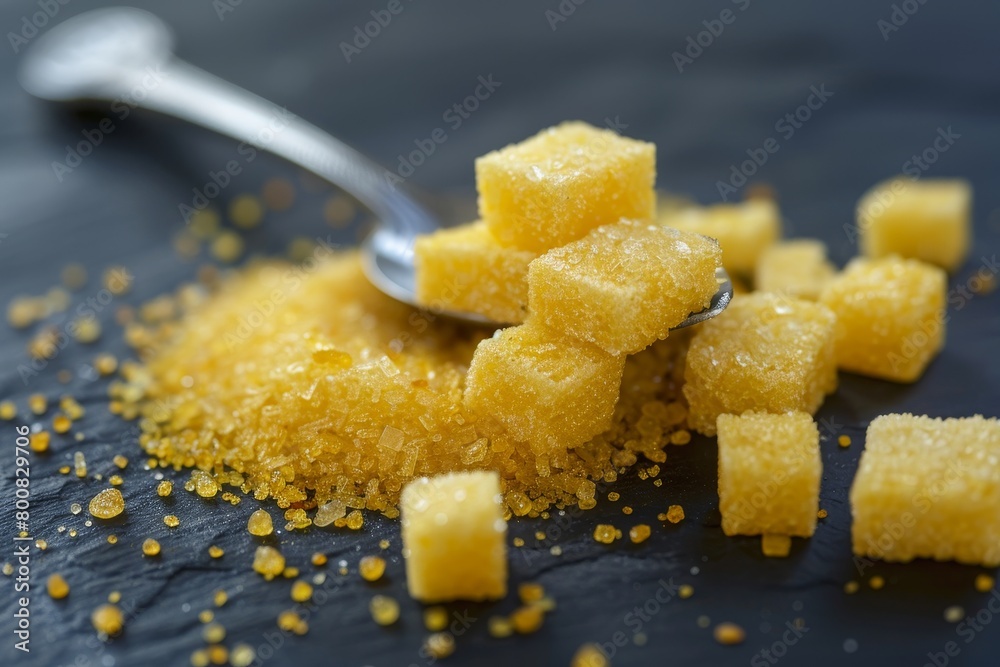 Chemical formula of MSG with seasoning mix and bouillon cubes used as flavor enhancer in cooking