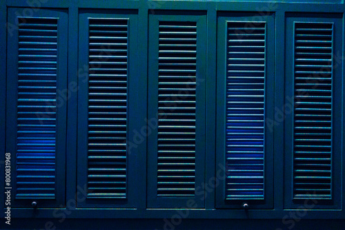 Background of a Dark Blue Door. Horizontal Image with copy space