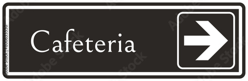 Cafeteria sign
