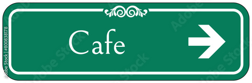 Cafeteria sign