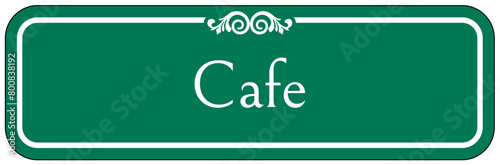 Cafeteria sign