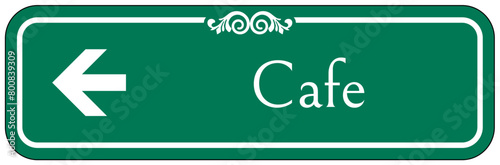 Cafeteria sign