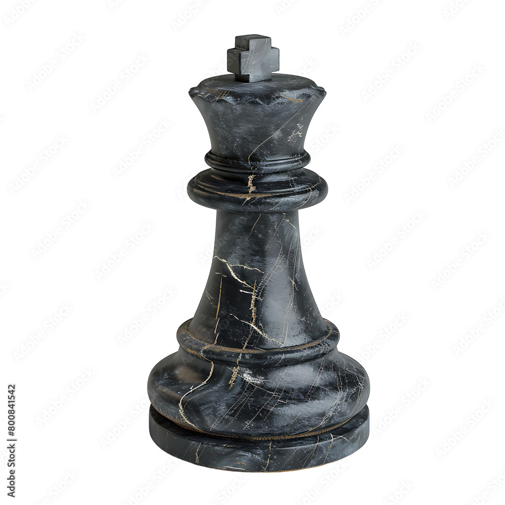 Chess figure on isolated transparent background Chess figure on isolated transparent background
