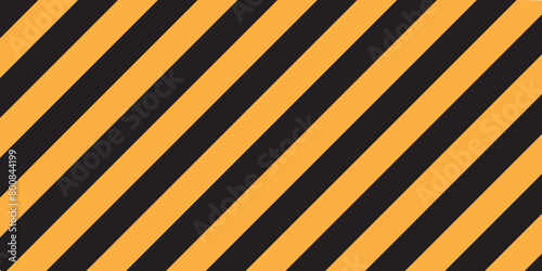 Warning yellow black diagonal stripes line. Safety stripe warning caution hazard danger road vector sign symbol
