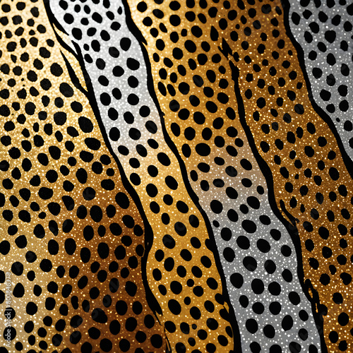 glitter leopards patterns