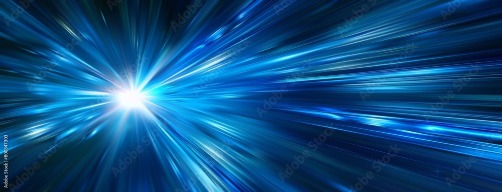 Abstract blue light speed background with rays of sun and star Abstract blue light speed background with rays of sun and star