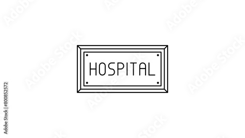 Medicine and Health symbols - minimal thin line web icon set. Outline icons collection. icon, brain, clinic, doctor, genetic, hospital, laboratory, liver, lung, medication, medicine, microscope,