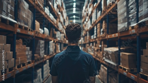 Warehouse Package Sorting photo