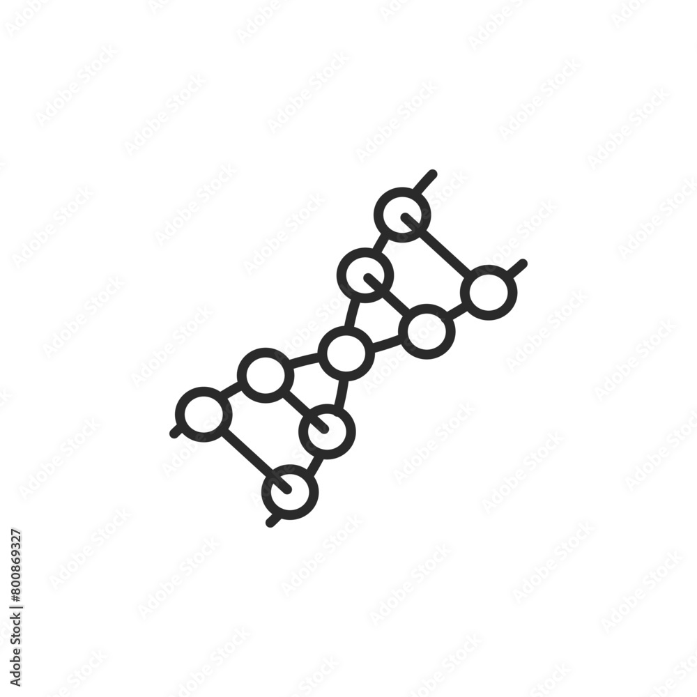 DNA molecular structure icon, representing the fundamental aspect of genetics and biological inheritance. Ideal for scientific, educational, and medical contexts. Vector illustration DNA molecular structure icon, representing the fundamental aspect of genetics and biological inheritance. Ideal for scientific, educational, and medical contexts. Vector illustration