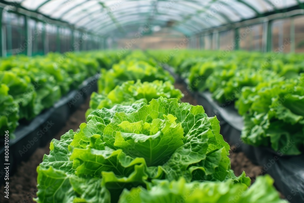 Greenhouse lettuce production Greenhouse lettuce production