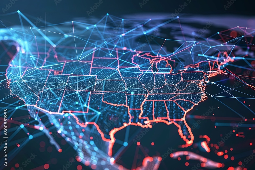 US Data Bridge: Illuminated Global Connectivity Mesh US Data Bridge: Illuminated Global Connectivity Mesh