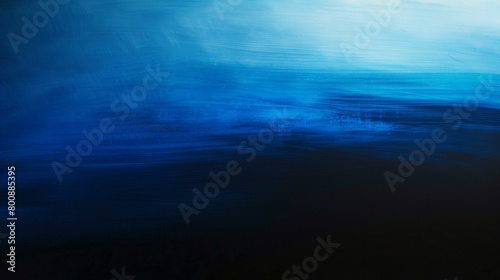 A gradient from blue to black background
