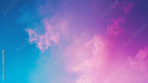 Abstract colorful smoke