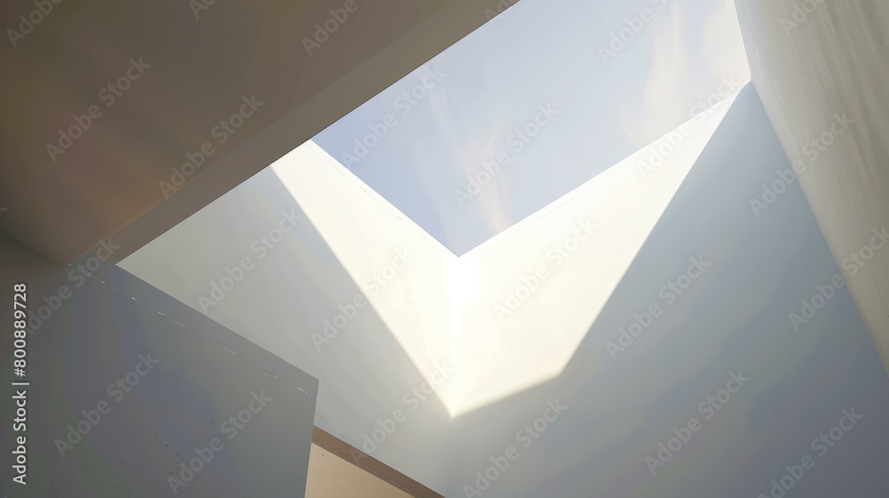 Obraz premium Skylight in a modern house