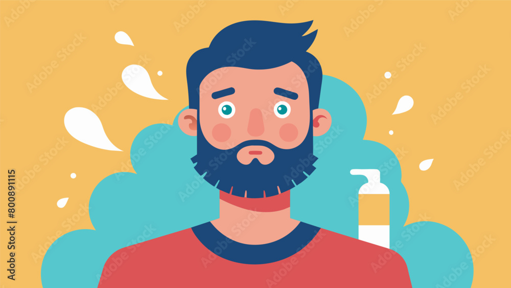 The subtle yet intoxicating scent of the aftershave lingered on his skin long after his indulgent shaving experience had ended.. The subtle yet intoxicating scent of the aftershave lingered on his skin long after his indulgent shaving experience had ended..