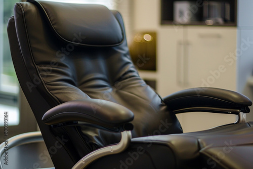 A recliner with adjustable headrests, catering to individual neck support needs.