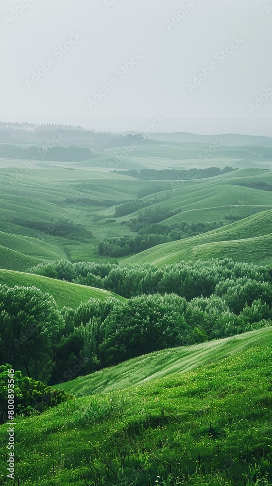 Green hills of Tuscany, Italy Green hills of Tuscany, Italy