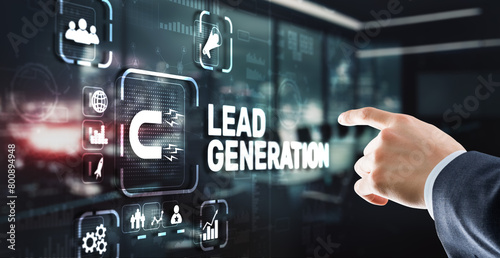Lead Generation. Finding and identifying customers for your business products or services