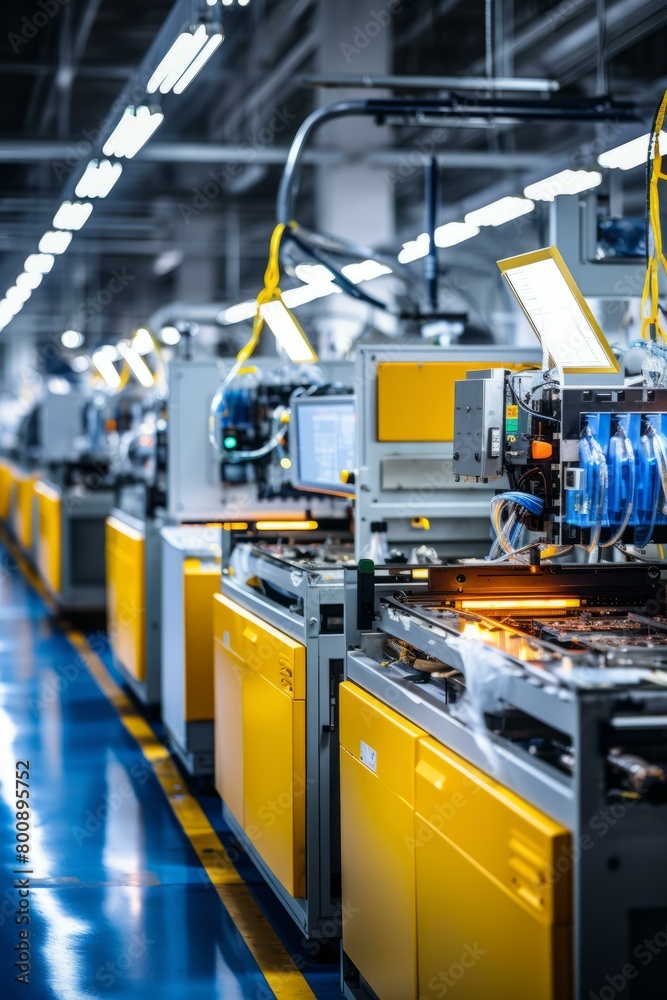 Naklejka premium SMT production line equipment