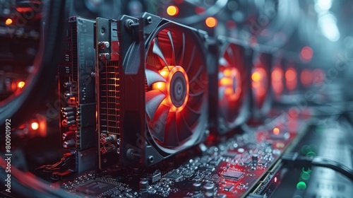 Depict the meticulous cleaning and maintenance of a computers cooling system, including fans, heatsinks, and thermal paste replacement, to prevent