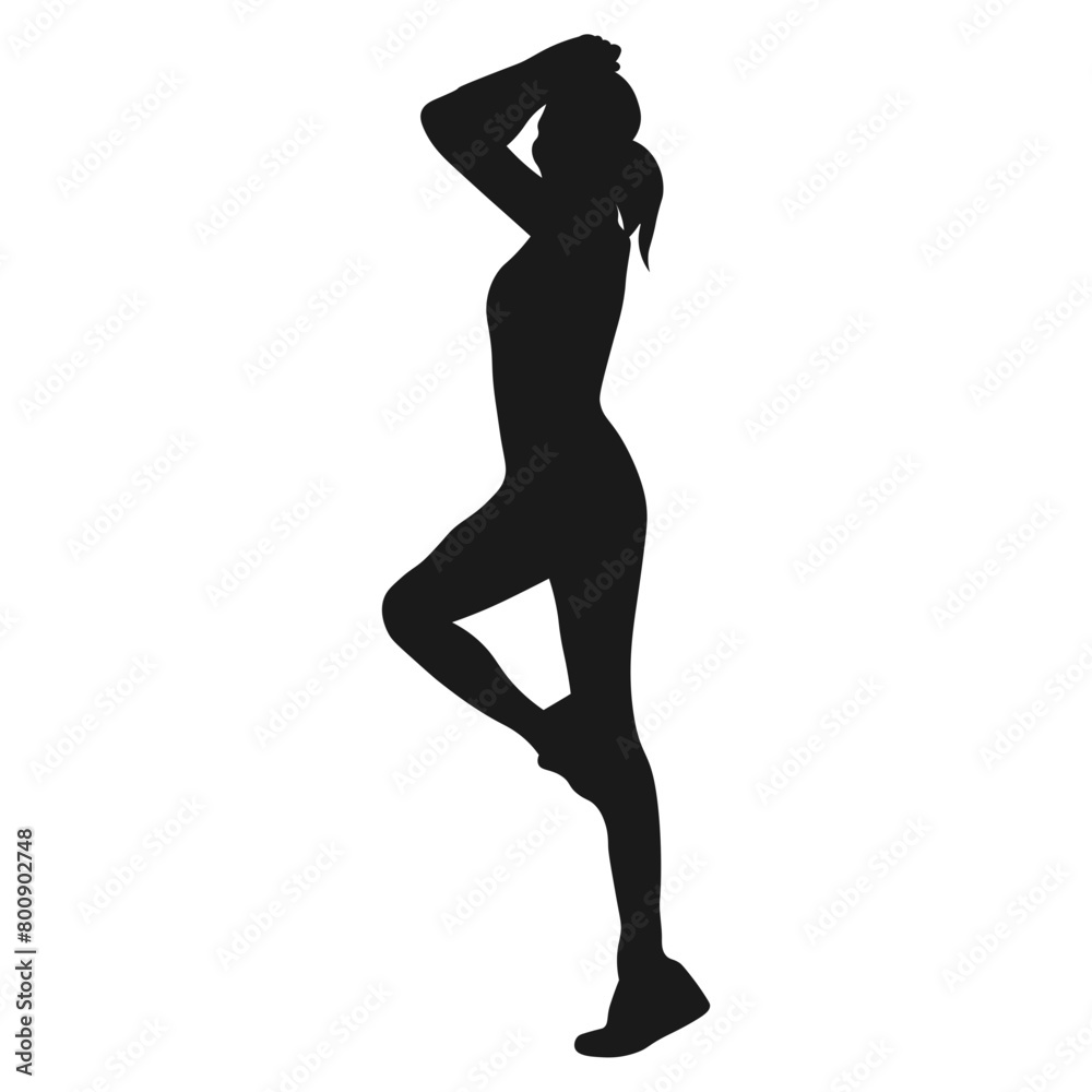 Collection of International Yoga Day Silhouettes For Templet Design Elements Collection of International Yoga Day Silhouettes For Templet Design Elements