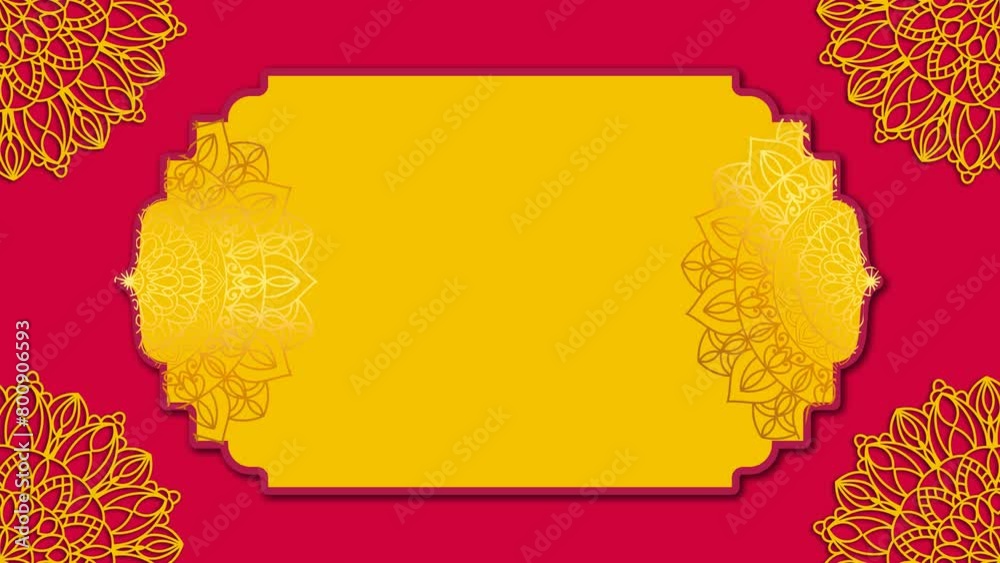 Indian Wedding Invitation,Wedding Event Invitation Card Design background.