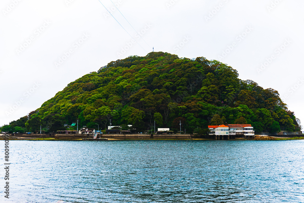 船上から見た屋島