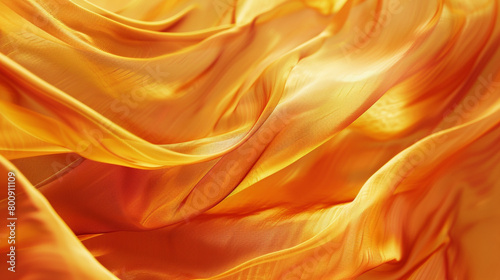 serene blend of deep amber and saffron, ideal for an elegant abstract background