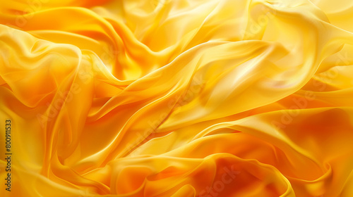 serene blend of golden yellow and saffron, ideal for an elegant abstract background