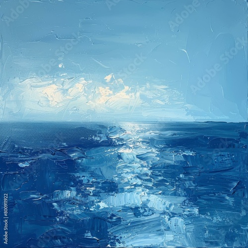 Blue Ocean Painting
